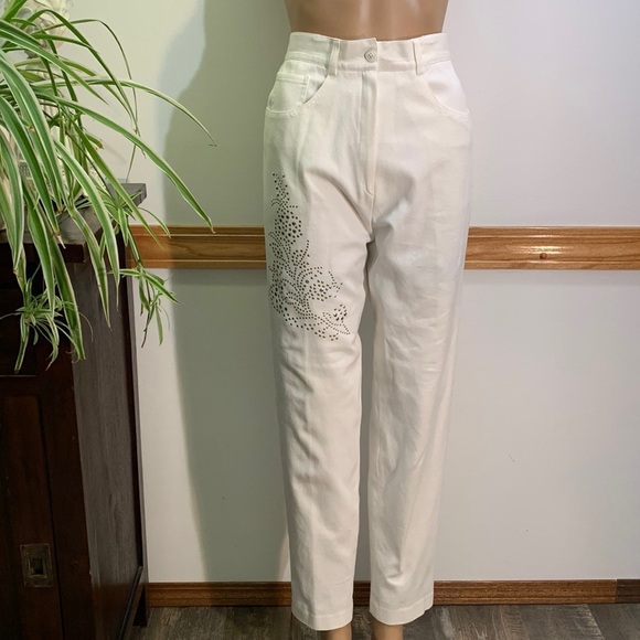 Exclusive European highrise Gorgeous pants size 4 like new condition - Picture 1 of 7